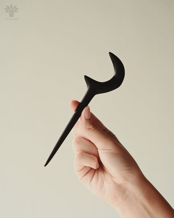 Hair clip Moon