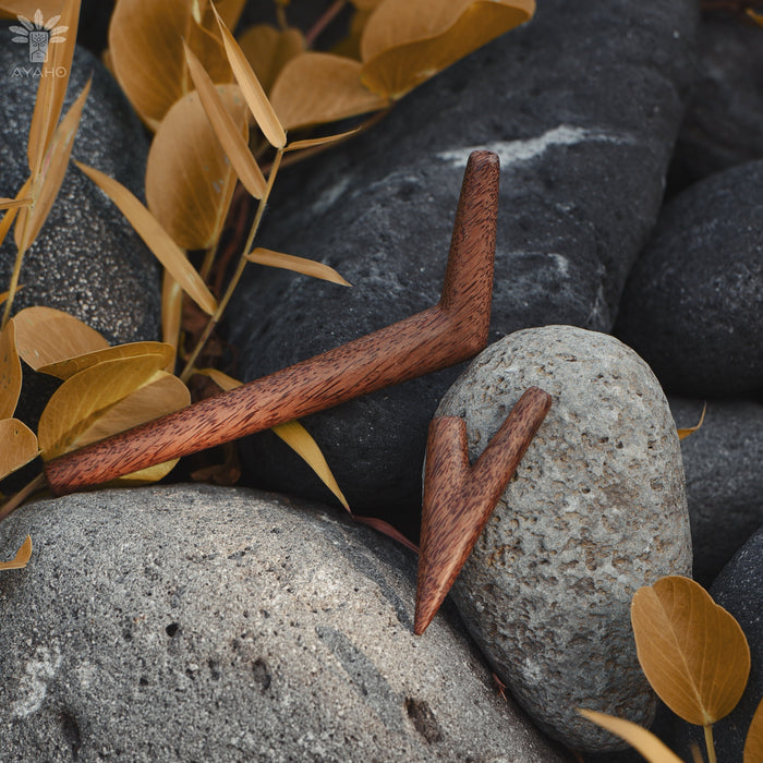 Coconut Wood Ceremonial Pipe