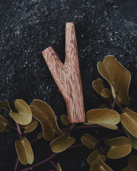Coconut Wood Ethnic Ritual Accessory