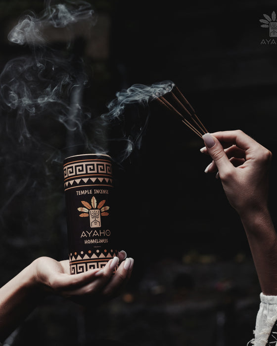 Bali-crafted natural incense blend designed for spiritual use, meditation, and peaceful home ambiance.