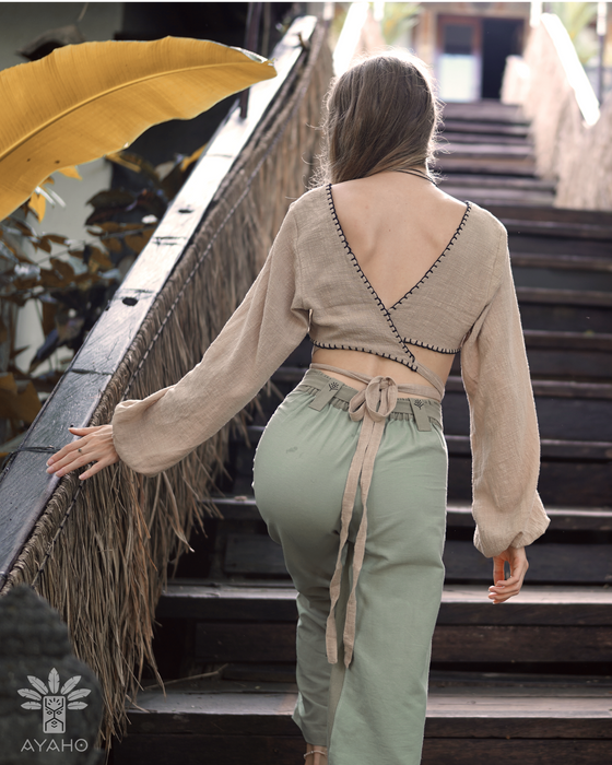 Boho Cotton Top – Lightweight Summer Blouse