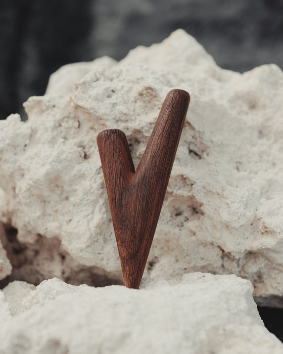 Teakwood Applicator Set – Handcrafted Ceremonial Toolkit