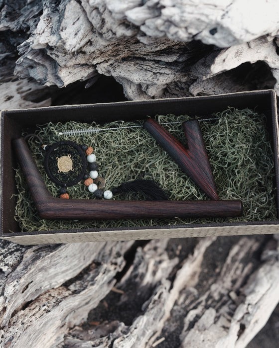 Self-Applicator Pipe Set for Ritual Practice