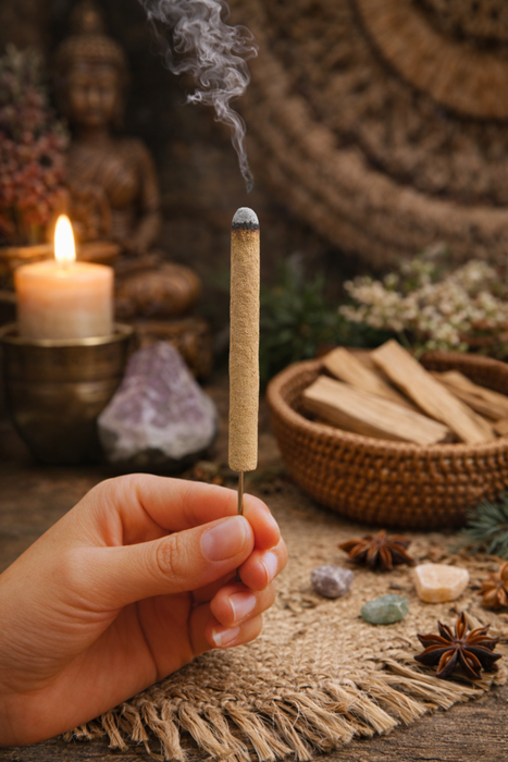 Palo Santo Incense Sticks - Natural Cleansing Aroma for Meditation