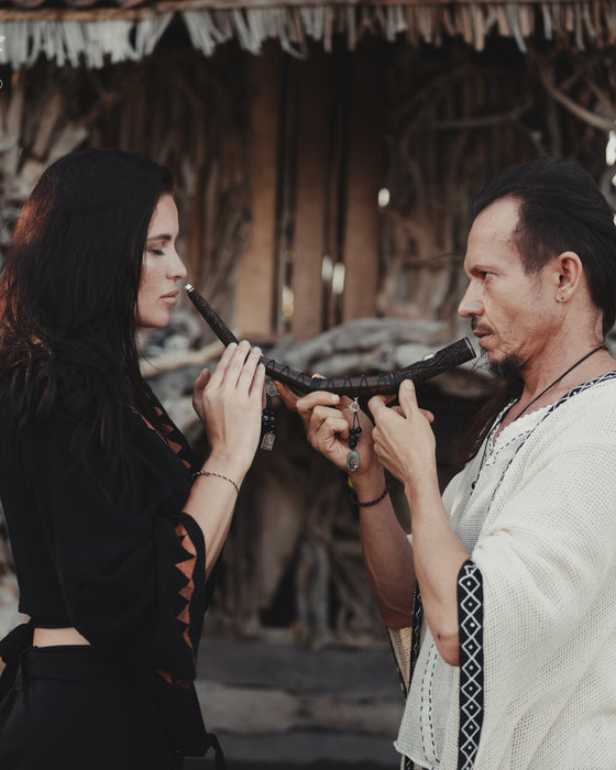 Ethnic Wooden Instrument for Ritual Practice