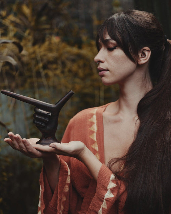 3D Hand-Shaped ceremonial pipe – Pipes for Ceremony