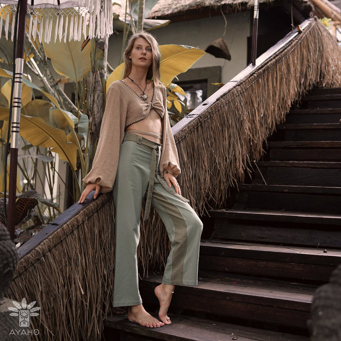Boho Cotton Top – Lightweight Summer Blouse