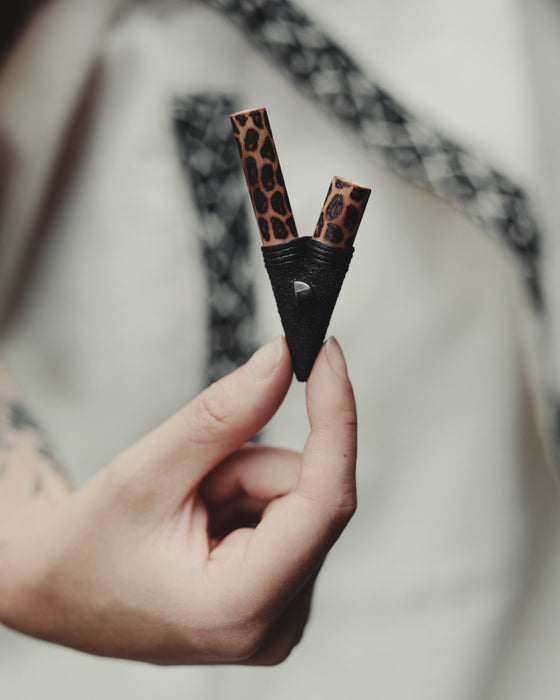 Lava sand Self-Applicator Pipe with hematite