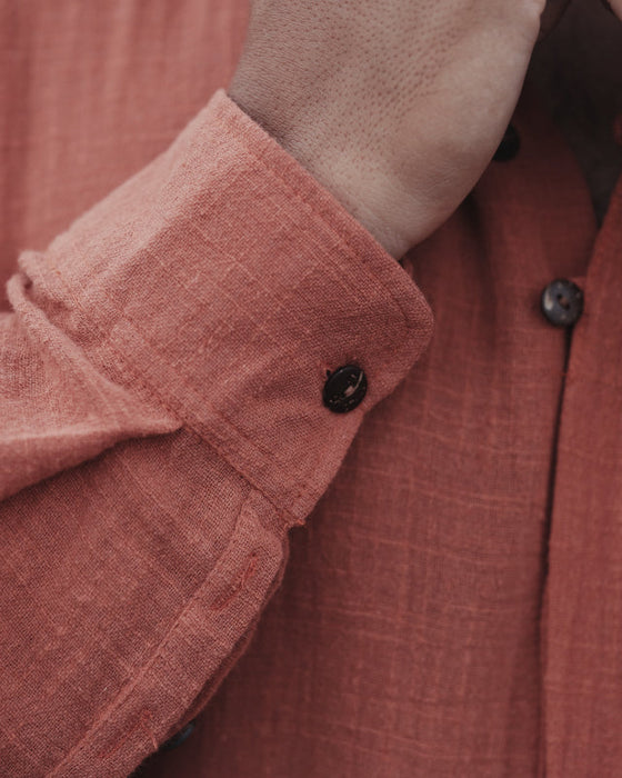 Terracotta Cotton T-Shirt