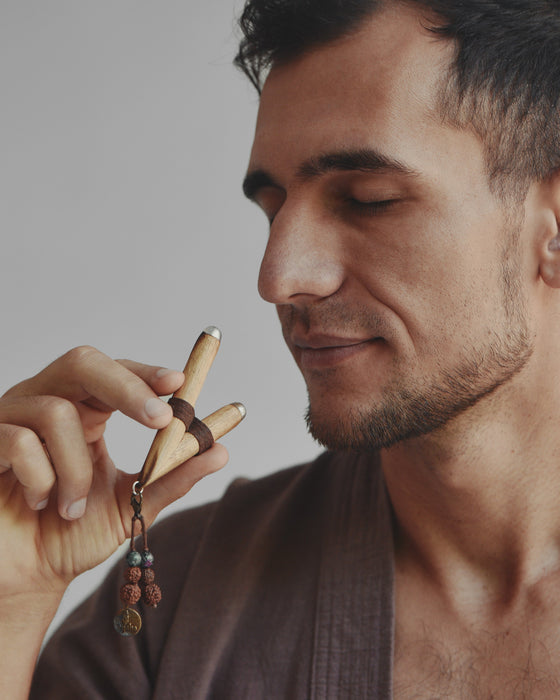 Palo Santo Wood Handmade Breathing Tool