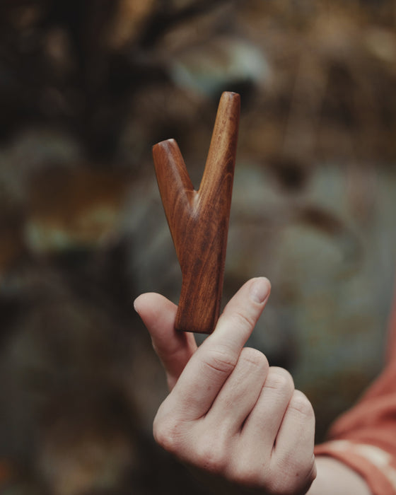 Coconut Wood Ethnic Ritual Accessory