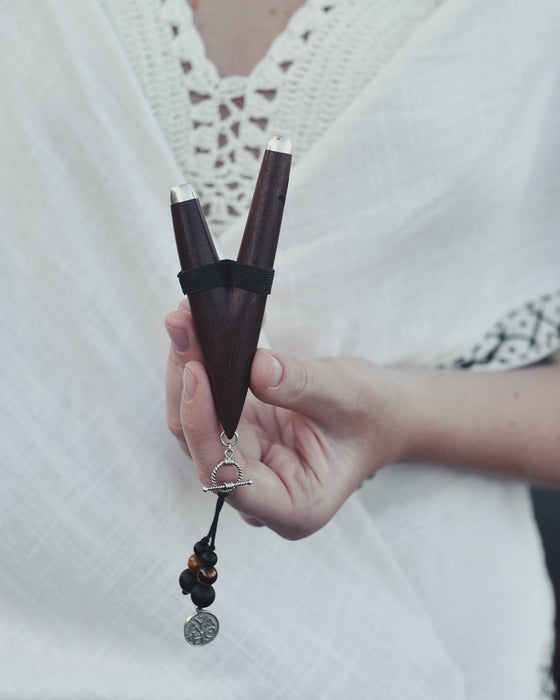 Handcrafted Ethnic Rosewood Pipe
