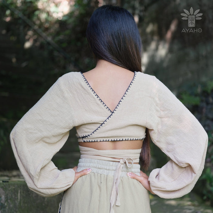 Boho Cotton Top – Lightweight Summer Blouse