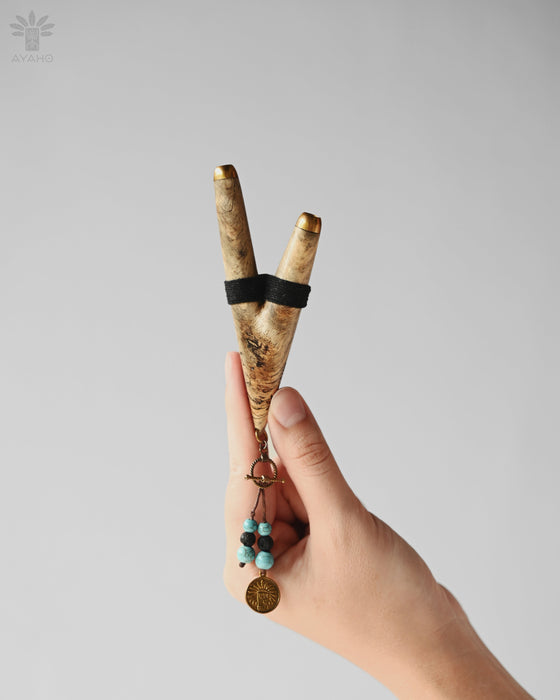 Tamarind Wood Vacuum-Processed Shamanic Tool