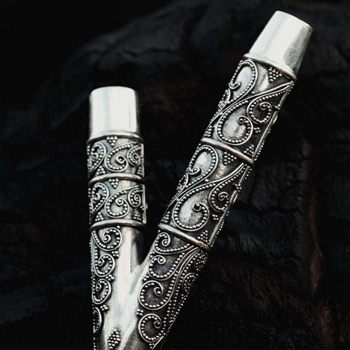 Ethnic Pattern Silver Applicator