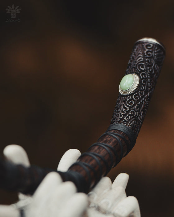 Ethnic Wooden Instrument for Ritual Practice