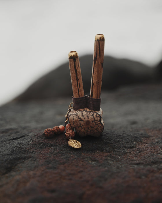 Handcrafted Wooden Ritual Tool