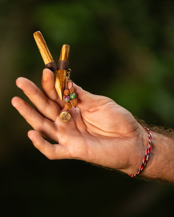 Palo Santo Wood Handmade Breathing Tool