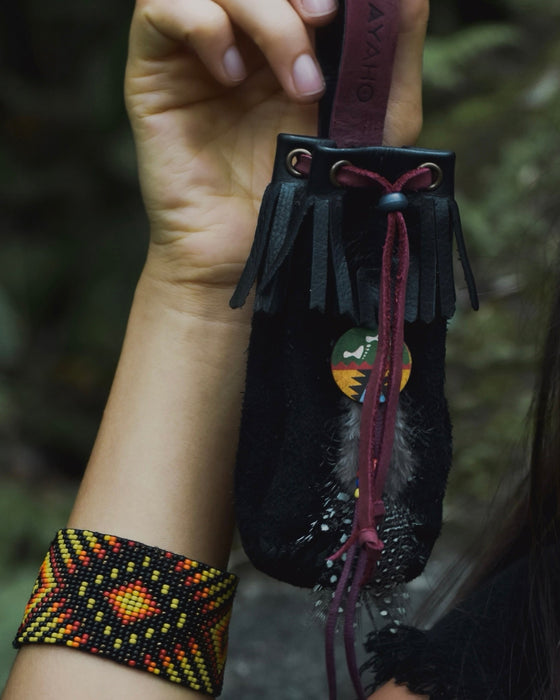 Leather Shamanic Bag