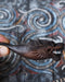 Enhance your smoking collection with this beautifully crafted black wood dragon smoking pipe.
