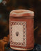 Unique handmade leather pouch designed for sacred rituals.