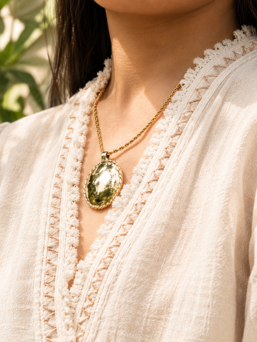 Bronze Shamanic Mirror  • Ritual Protection Talisman