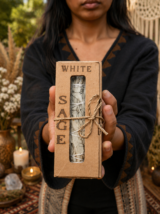 White Sage Smudge Bundle | Natural Dried Sage for Smudging & Energy Cleansing