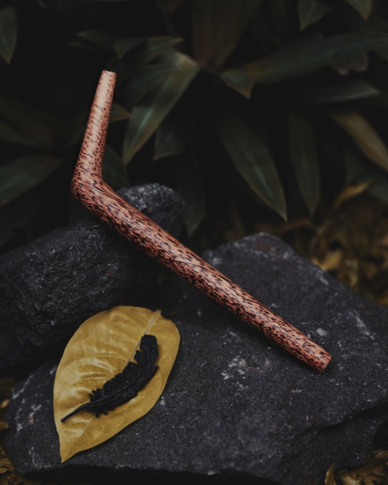 A thoughtful gift, the Classic Coconut Wood Tepi is perfect for those who appreciate traditional shamanic tools.