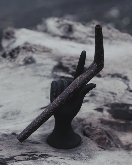 Rustic charm of the Classic Tepí made from palm wood, ideal for nature enthusiasts.