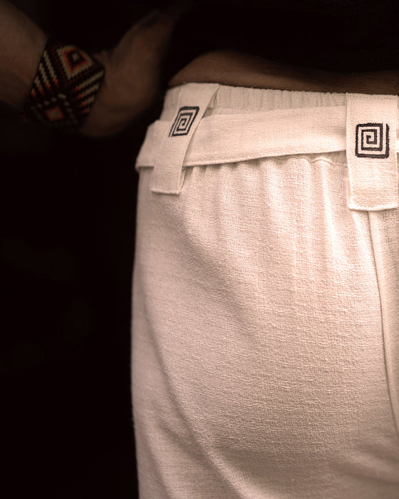 Unisex boho cotton pants “The Spirit of Freedom”