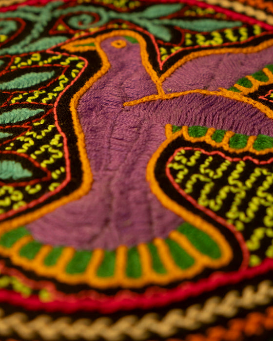 Hand-Embroidered Shipibo Altar Mat 26 cm