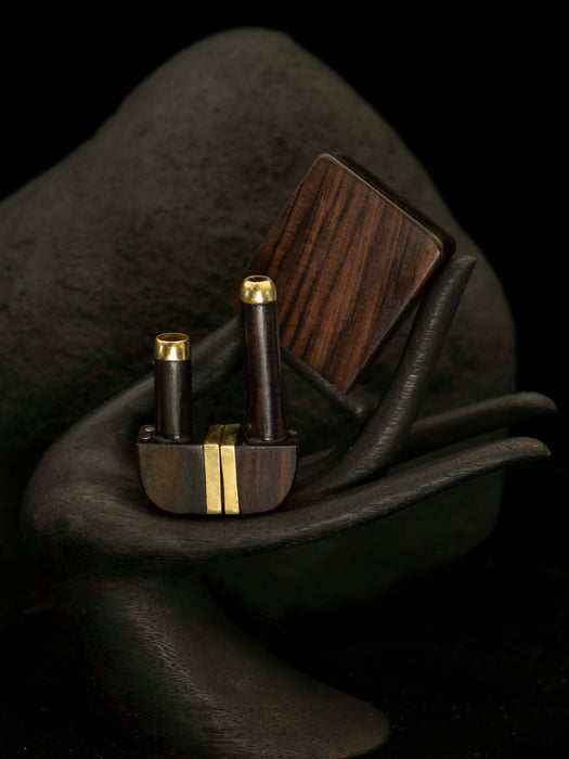 Mini Transformer Handcrafted Pipe from Rosewood