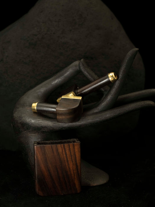 Mini Transformer Handcrafted Pipe from Rosewood