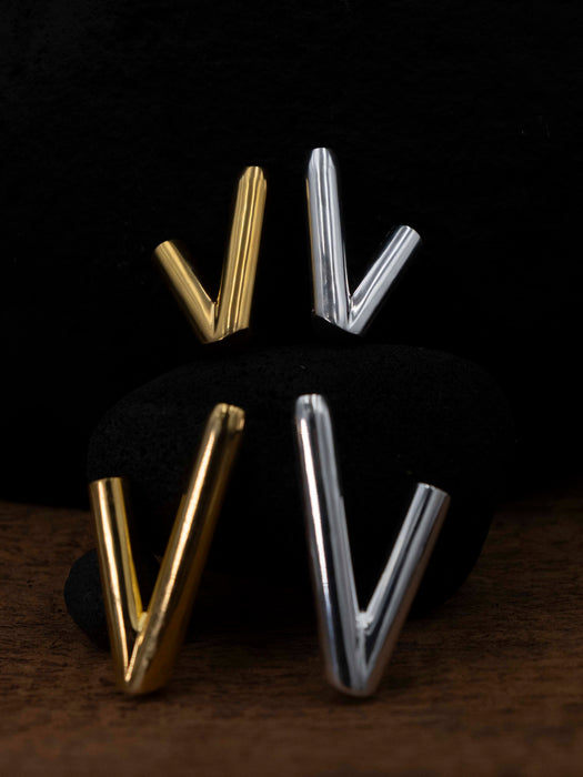 Gold and Silver Plated Ceremonial Pipe