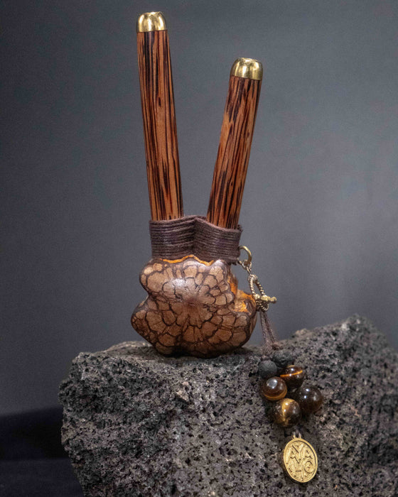 Handcrafted Wooden Ritual Tool