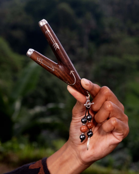 “Intention” handcrafted wooden pipe