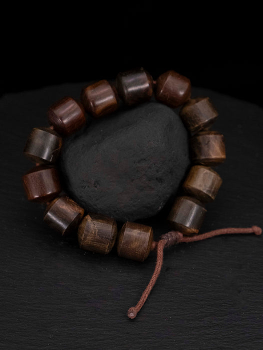 Prayer Bracelet with Natural Beads