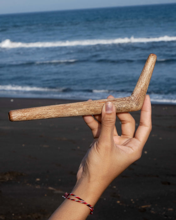 Teakwood Ceremonial Pipe
