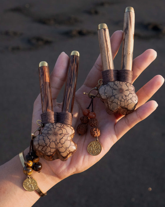 Handcrafted Wooden Ritual Tool