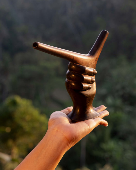 3D Hand-Shaped ceremonial pipe – Pipes for Ceremony