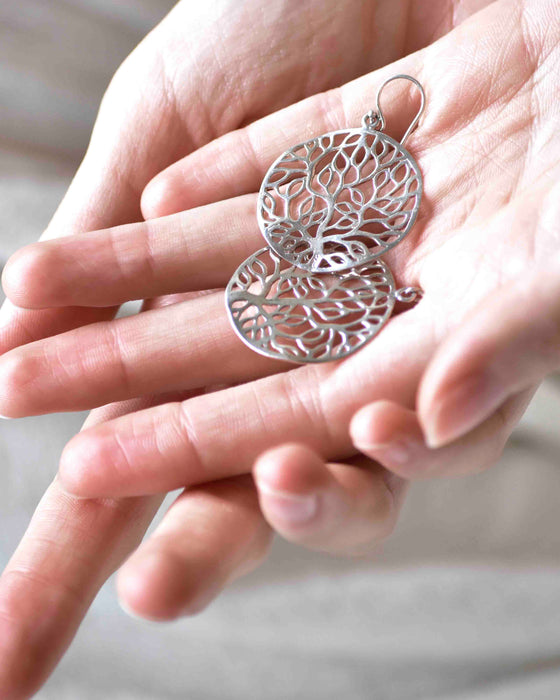 Silver Earrings “Tree of Life”