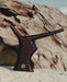 Artisan craftsmanship evident in the Hand-Shaped Tepi 2D made from rosewood, a true work of art.