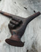 Rich finish of rosewood in the Hand-Shaped Tepi 3D, highlighting its natural beauty and elegance.