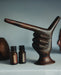 Stunning craftsmanship of the Hand-Shaped Tepi 3D made from rosewood, showcasing its intricate design.