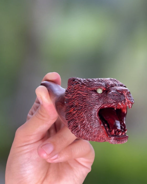 Ceremonial smoking pipe «Wolf»