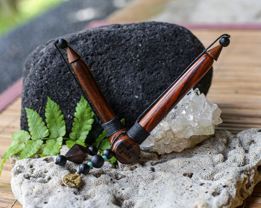 Mini Handcrafted Wooden Pipe for Sacred Practice