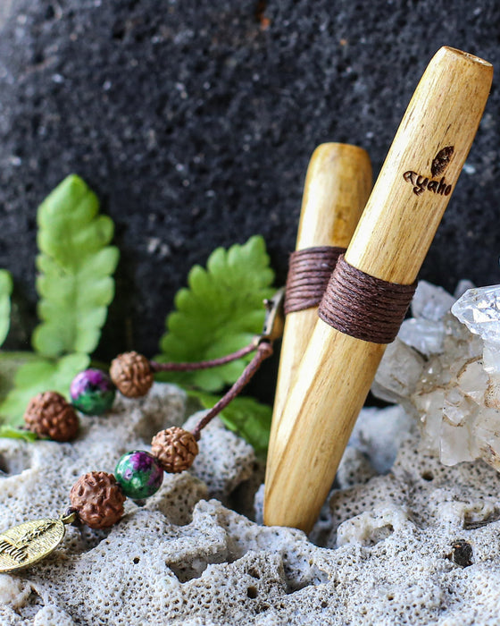 Palo Santo Wood Handmade Breathing Tool