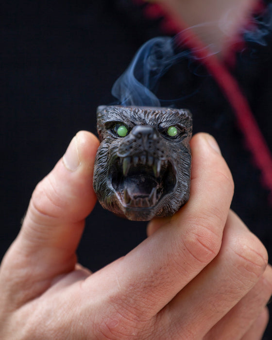 Ceremonial smoking pipe «Wolf»