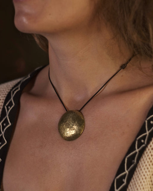 Handcrafted Bronze Shamanic Mirror – Protective Ritual Tool for Shamans and Healers