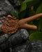 Dragon Kuripe Pipe for Hape Snuff - Wooden Pipe for Herbal Medicine - Shamanic Tools TEAK Wood Kuripe Applicator
